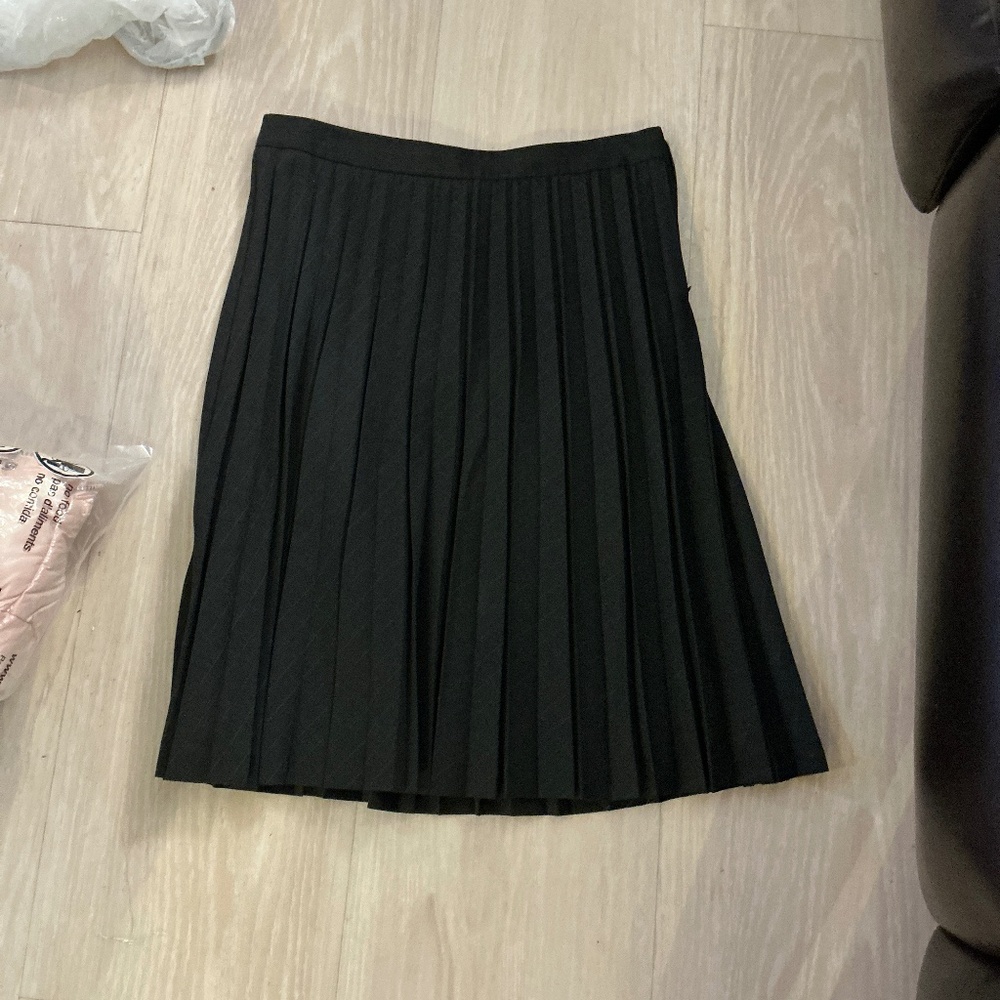 Pleated LOFT SKIRT midi sz 4